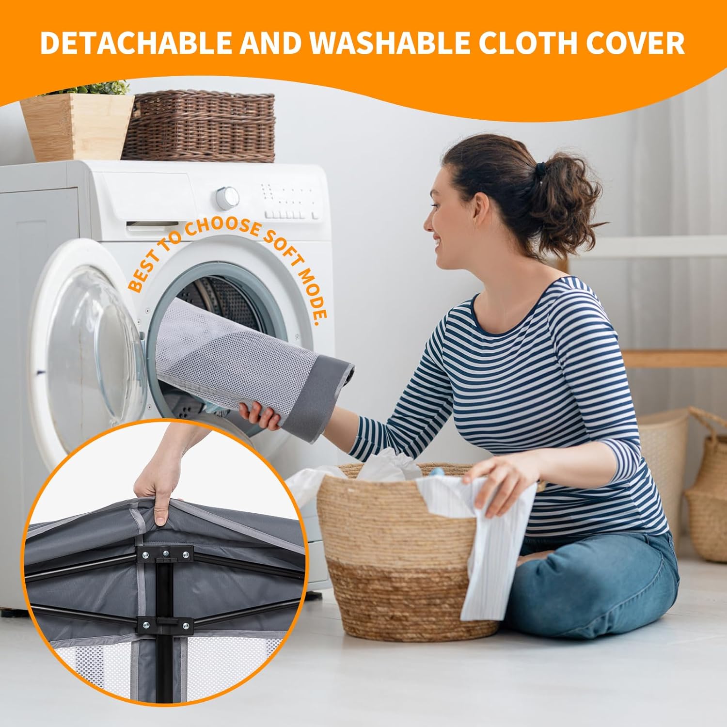 Thumbnail 4 de Lexixi Ibao Foldable Baby Playpen 50