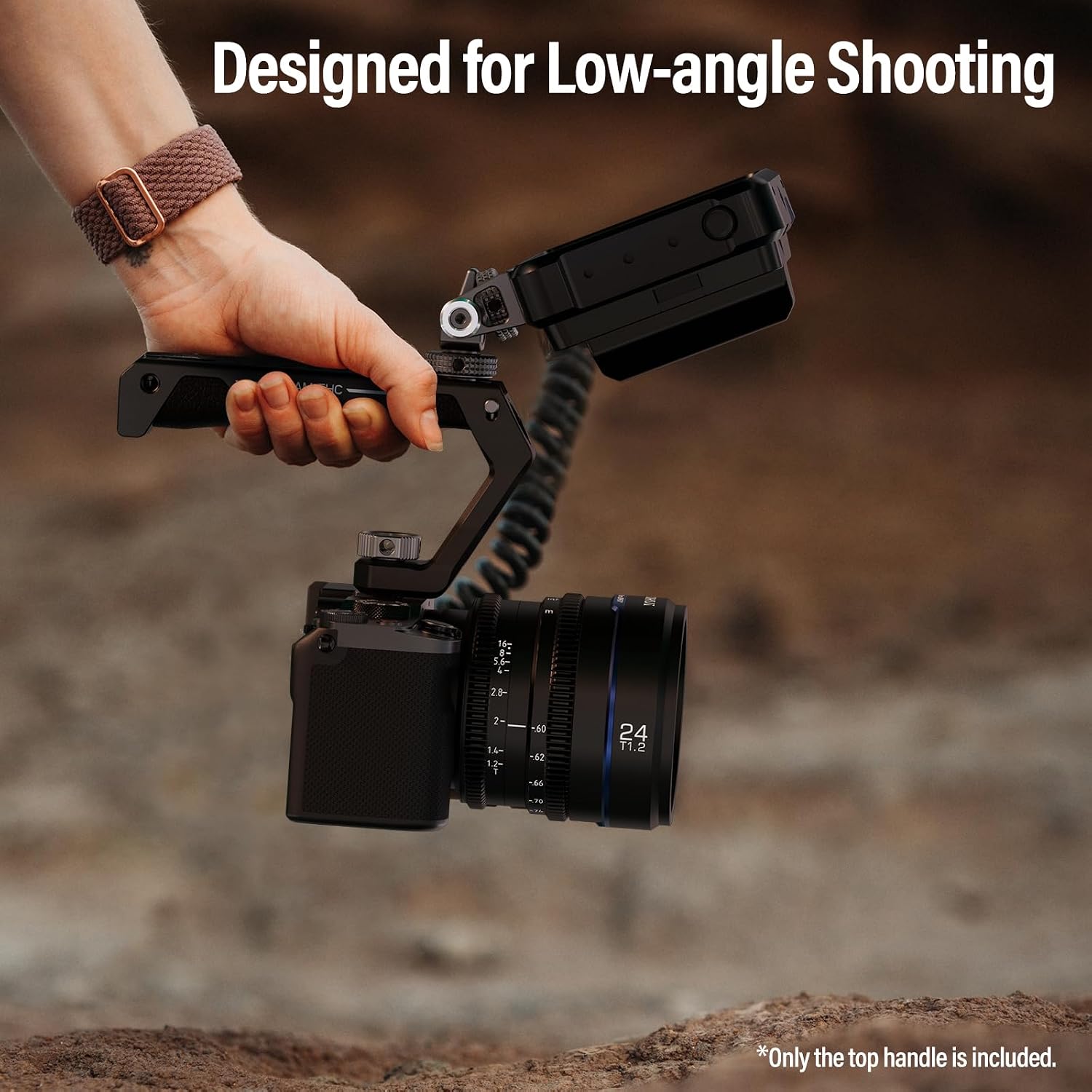 Thumbnail 6 de SIRUI AM-THC Top Handle with Cold Shoe Mount for Camera Cage