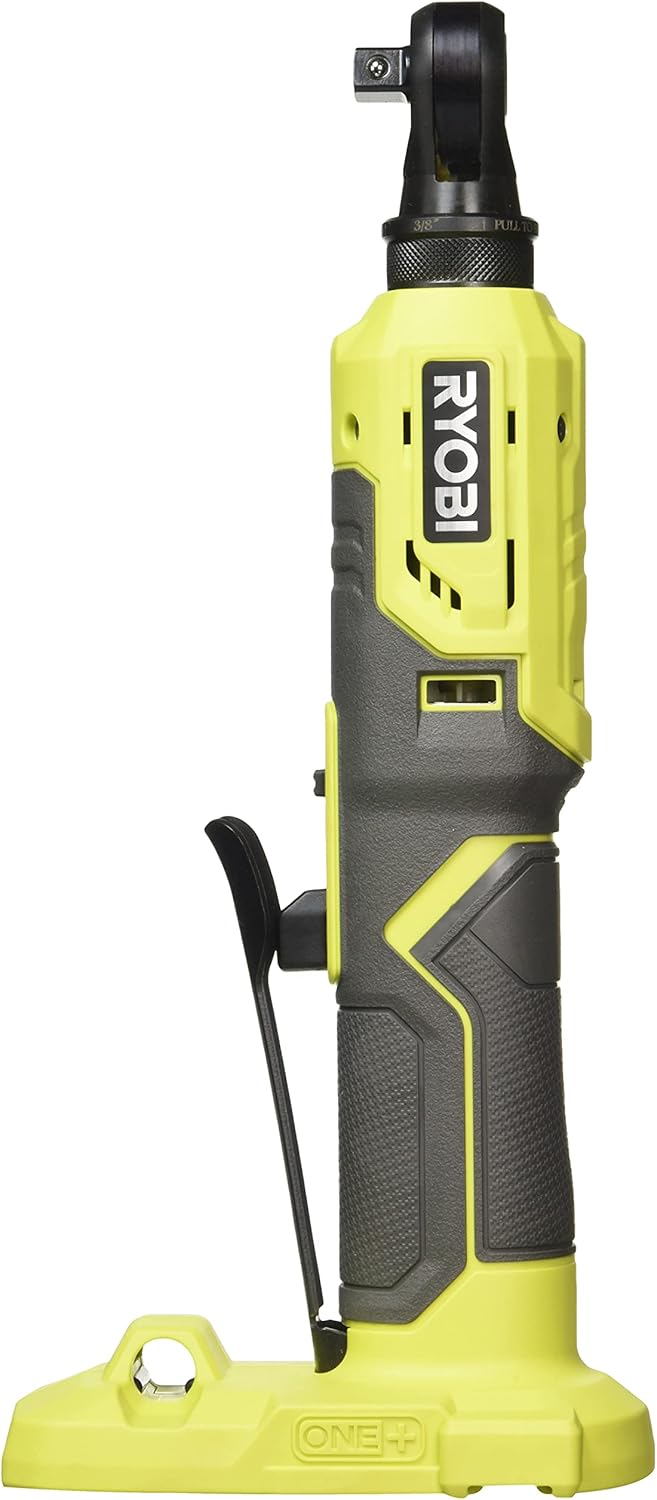 RYOBI ONE+ Cordless 3/8" Ratchet Wrench (Bare Tool) – practical for tight bolts