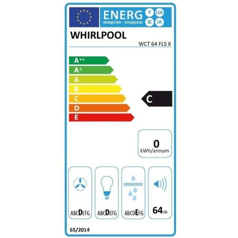 Thumbnail 2 de Whirlpool WCT64FLSX: campana extractora 53 cm con opción canalizado o recirculación