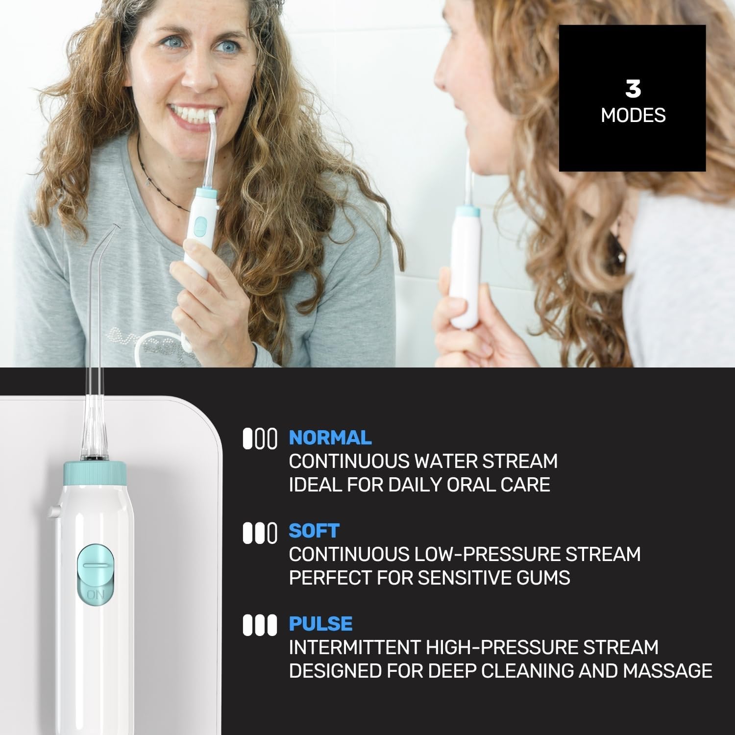 Detalle de Taurus Hydra Smile 20W idropulsore 600ml