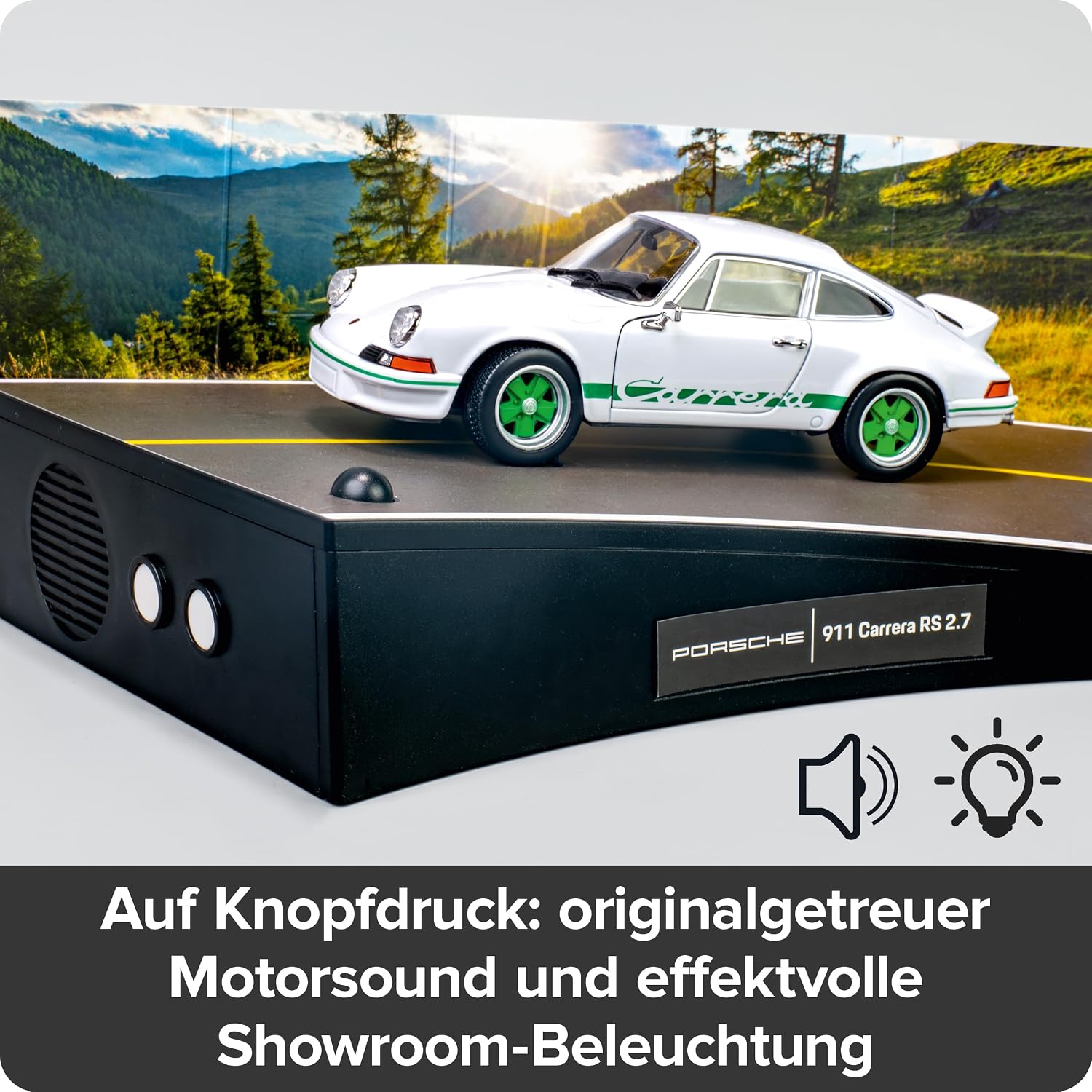 Thumbnail 3 de Franzis 67267 – Porsche 911 Carrera RS 2.7 Build Your Legend: kit modélisme détaillé avec son et LED