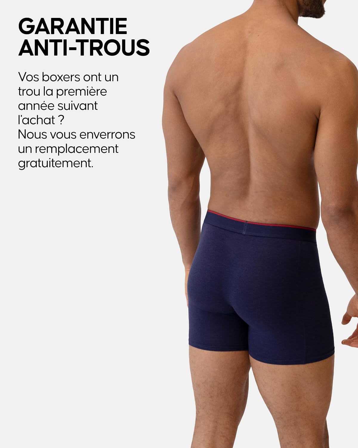 Detalle 2 de DANISH ENDURANCE Boxer Bambou lot de 6 đ©Č