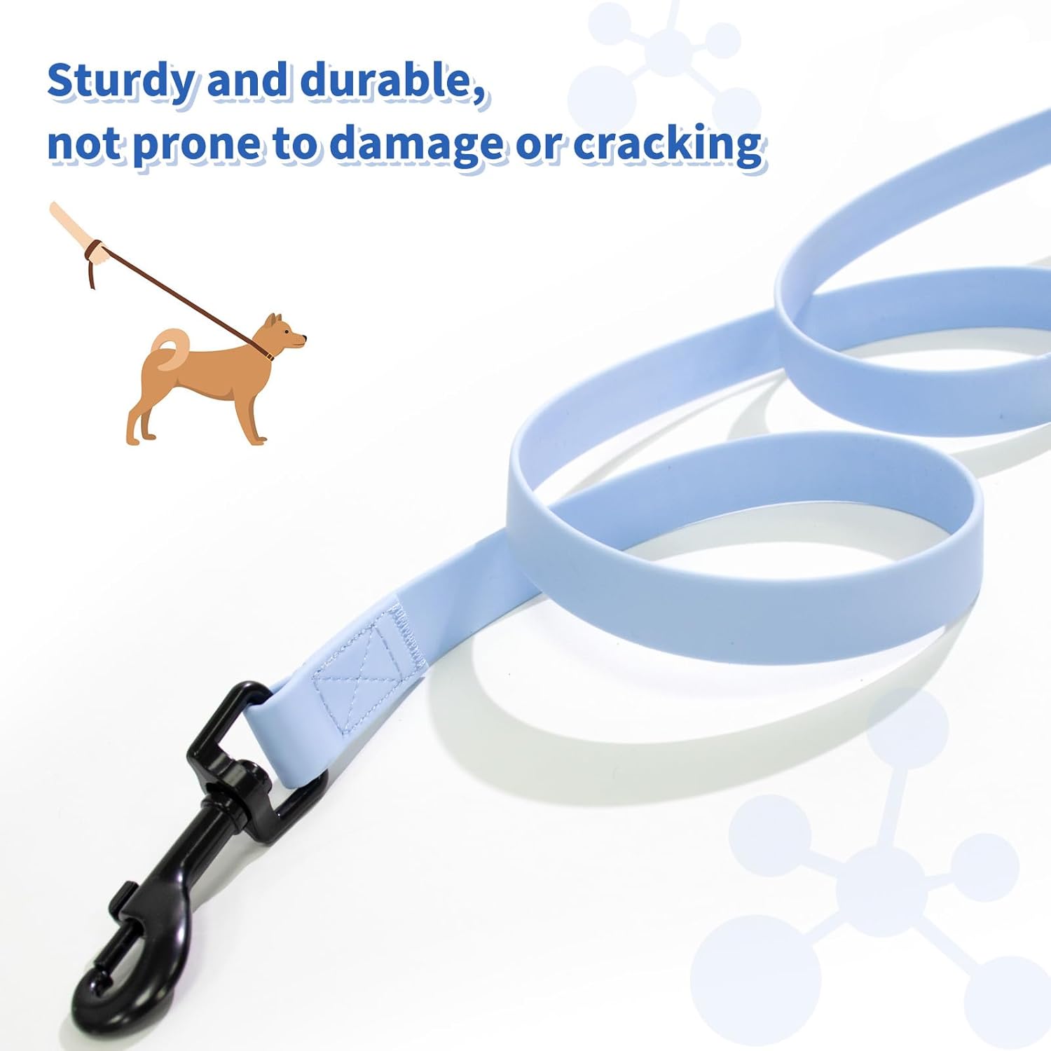 Thumbnail 2 de HSIGIO Training Lead for Dogs: 20m Waterproof Long Line with Padded Handle
