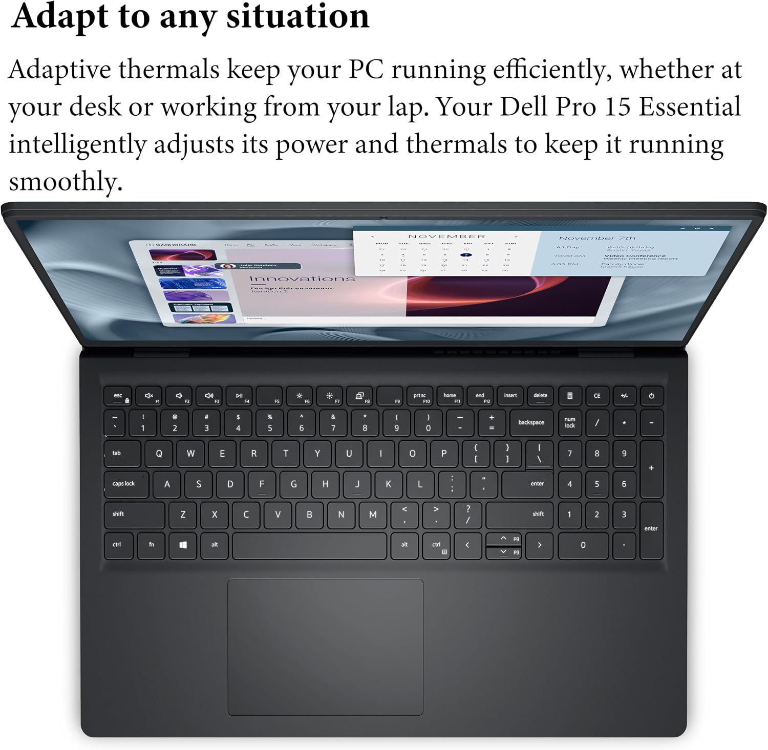 Detalle 2 de Dell business laptop with 512GB SSD