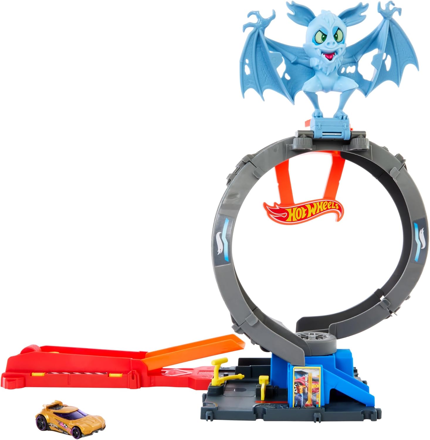 Thumbnail 6 de Hot Wheels Gator Loop Attack HKX39 Track Set