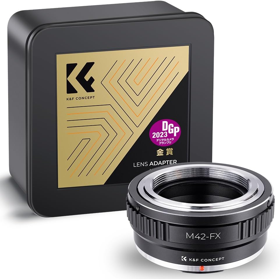 Detalle de K&F Concept M42 to Fuji X Adapter: Manual Lens Mount for Fuji X-Series Cameras