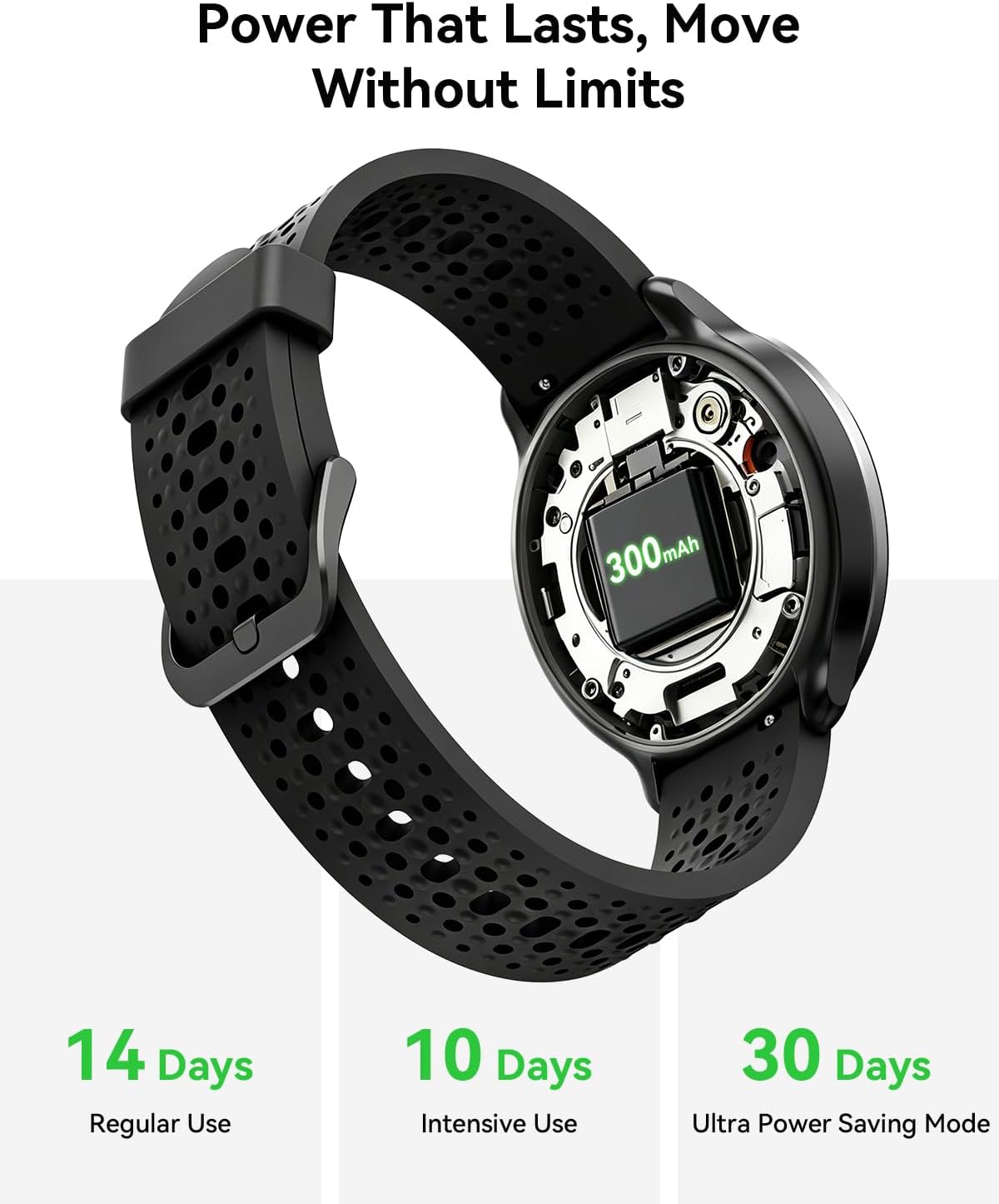 Thumbnail 6 de Quican Smartwatch for Men & Women — 1.27" AMOLED, Bluetooth Calling & 120+ Sports