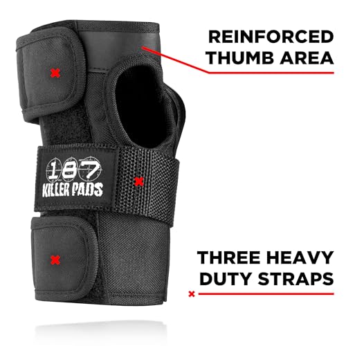 Detalle 2 de 187 Killer Pads Wrist Guards Skateboarding Wrist Guards