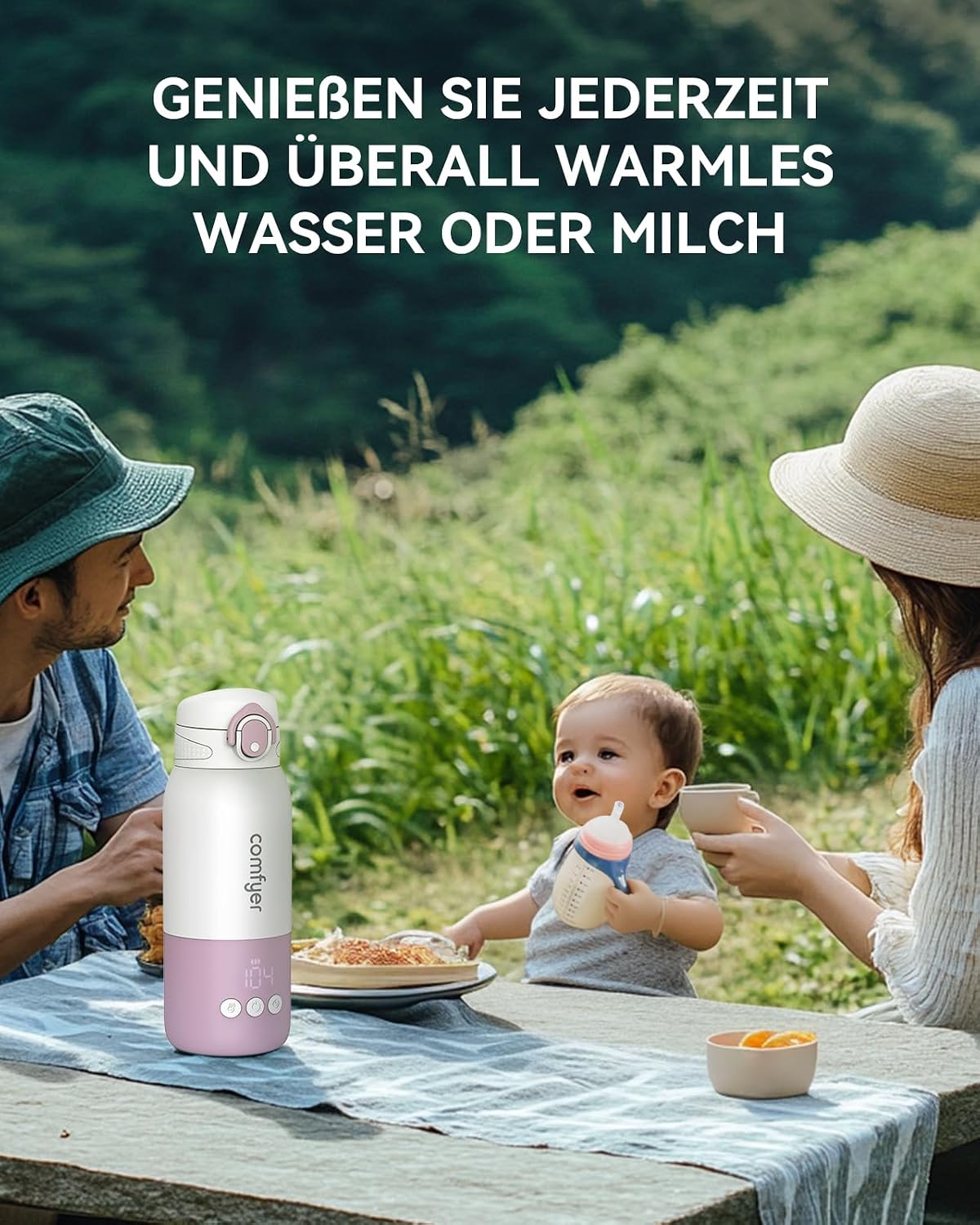 Thumbnail 3 de Comfyer BW01 Flaschenwärmer – Tragbar, flexibel und schnell unterwegs