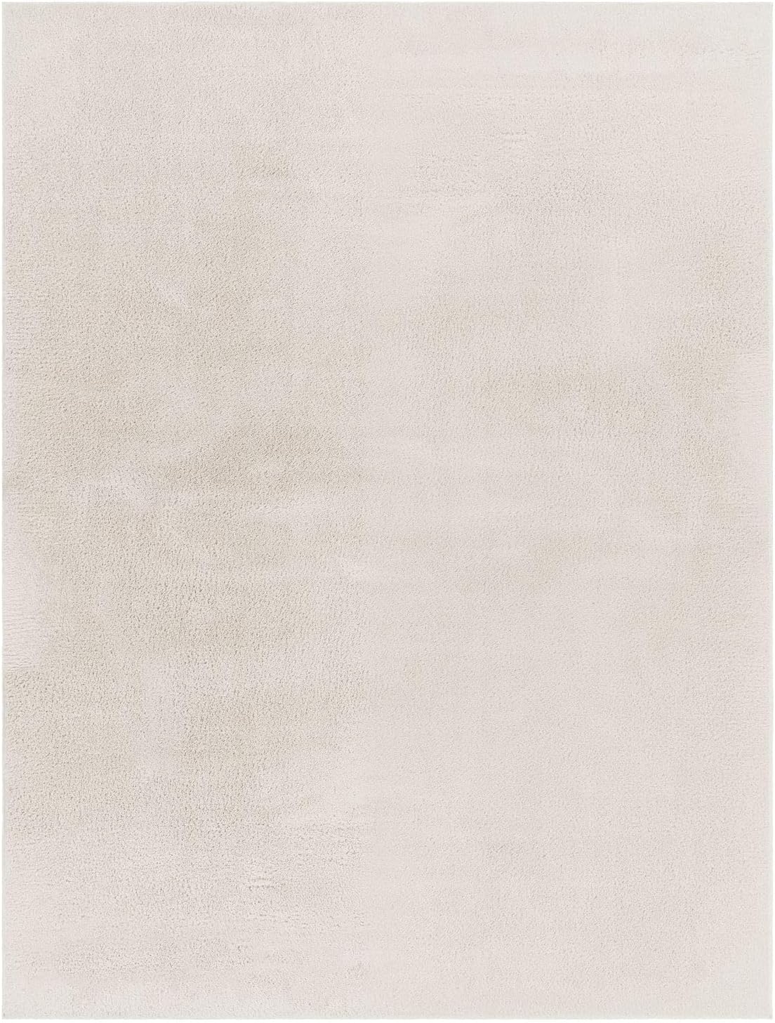 Detalle de TT Home Wohnzimmer-Teppich Kurzflor Anti-Rutsch 100% Polyester, Creme – 200×280 cm