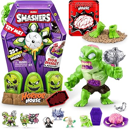 Smashers Mega Horror House (Brain Dead) by ZURU 🎃 Toy Coleccionable