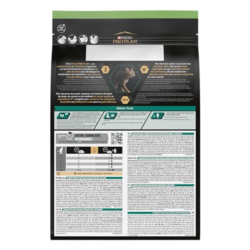 Detalle de Pro Plan Sterilised Adult RENAL PLUS Lapin 3kg — Alimentation complète pour chats castrés
