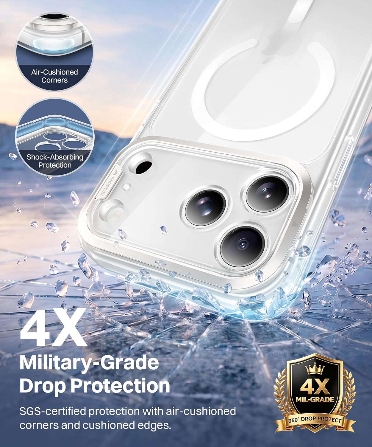 Detalle 1 de MOBOSI iPhone 18 Pro Max Case