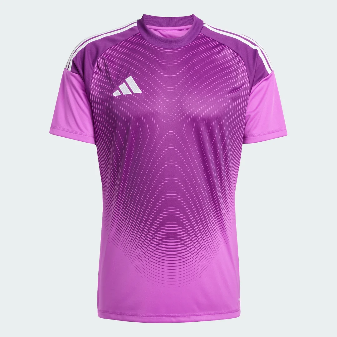 Detalle de Camiseta portero Tiro 25 Competition de Adidas – color violeta