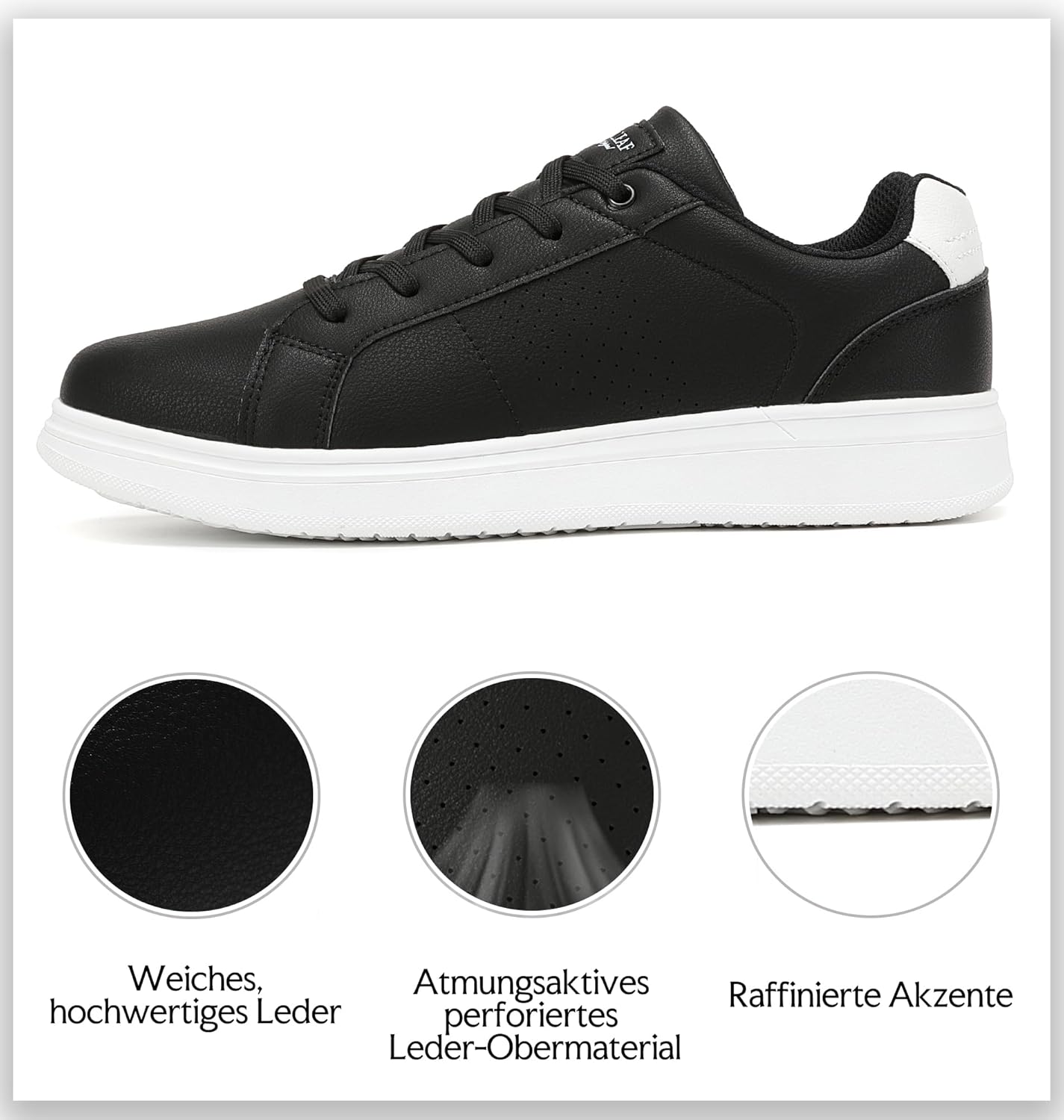 Thumbnail 4 de ANAL EAF Herrenschuhe Sneaker & Freizeitschuhe aus Kunstleder – bequem für den Alltag