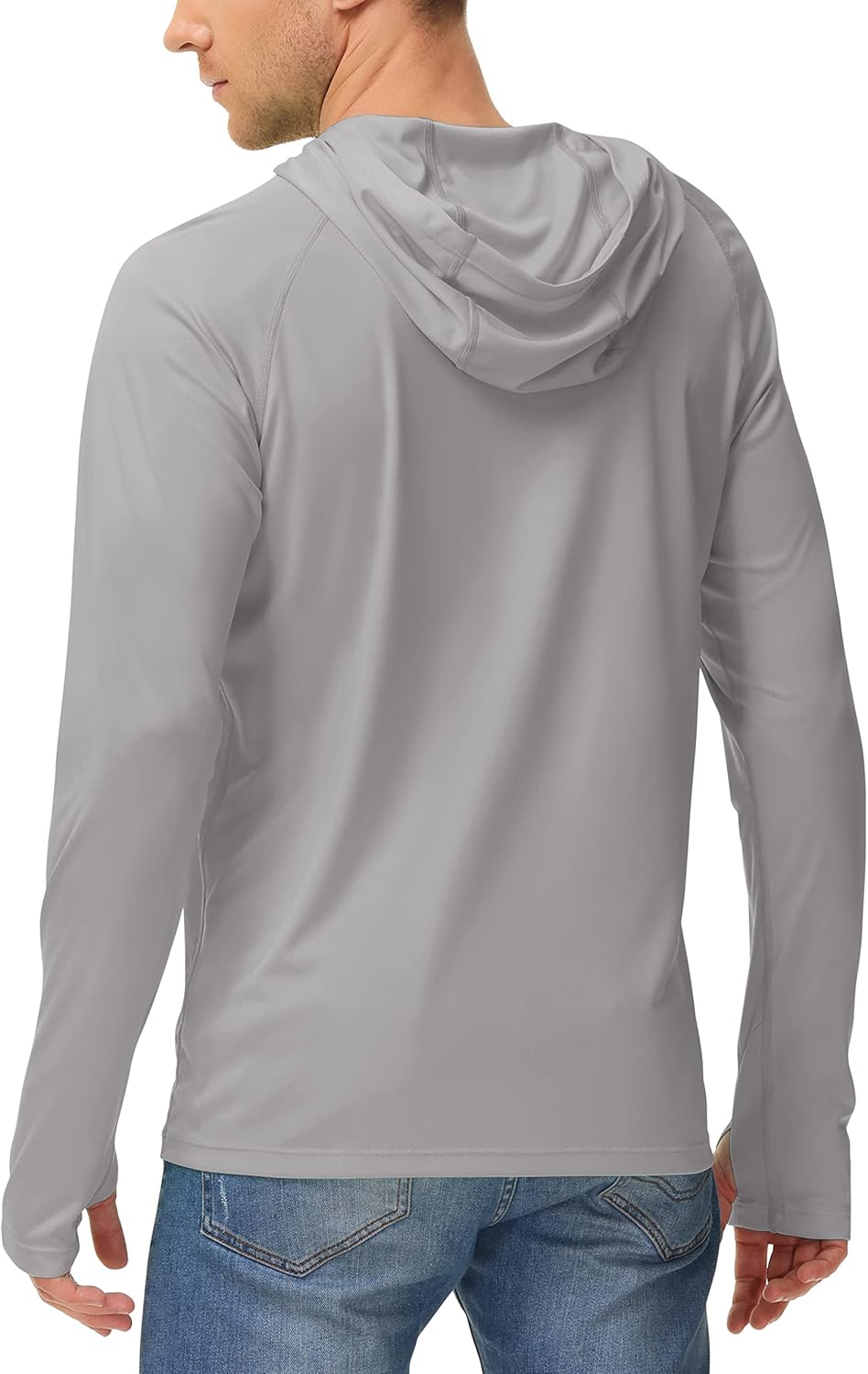 Thumbnail 1 de isnowood Sun Shirt UPF 50+ Men’s Long-Sleeve Fishing Shirt with Hoodie & Rash Guard Protection