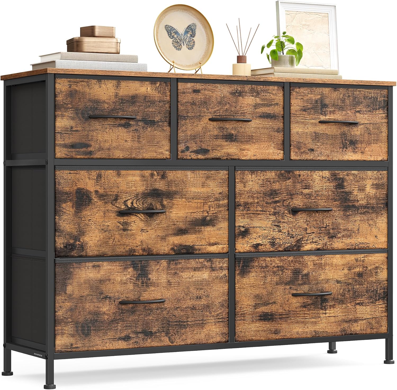 Thumbnail 6 de SONGMICS BELLAH 9-drawer chest of drawers (steel, slate grey) LGS324G101