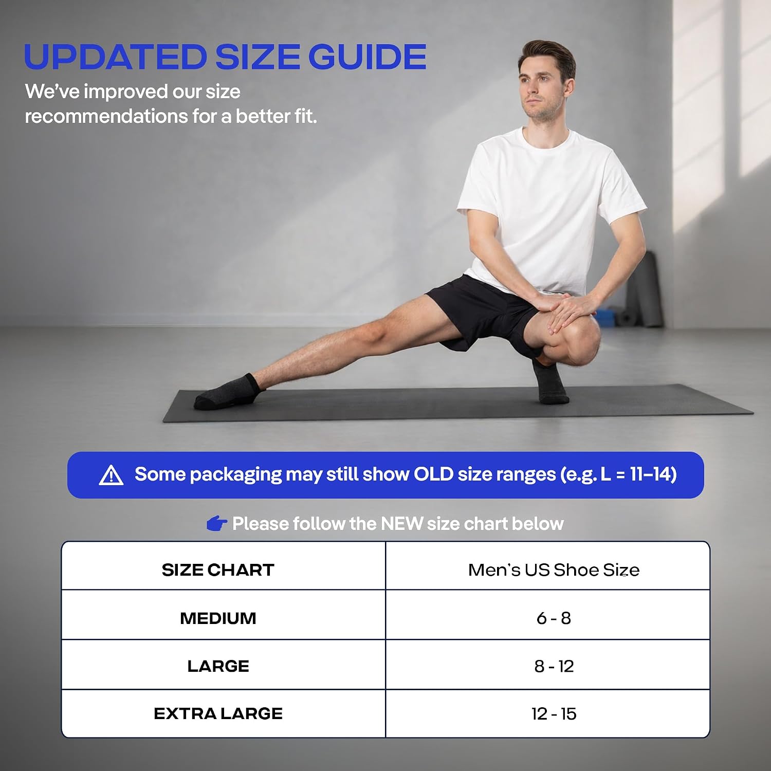 Thumbnail 6 de CoolMate Mens Grip Socks Size 6-10