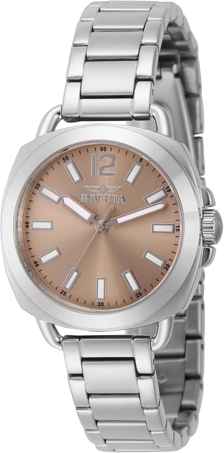 Thumbnail 5 de Invicta Wildflower 47326 : Montre femme en acier inoxydable, mouvement quartz 32 mm