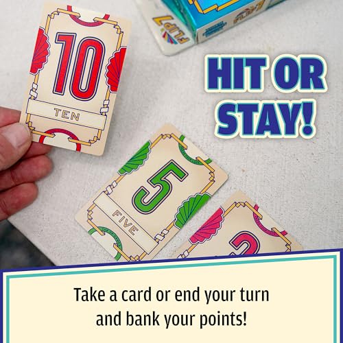 Detalle 2 de USAopoly Flip 7: A Quick-Wire Press-Your-Luck Card Game for 3+ Players