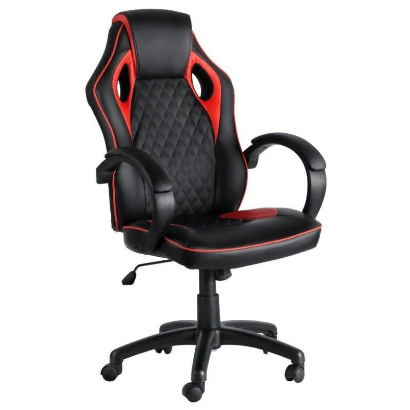 Detalle de Pixel Silla Gaming 1 unidad roja negra