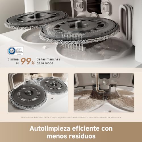 Detalle de dreame L10s Ultra Gen 3 Kit-A: Robot Aspirador y Fregasuelos con Autolimpieza y Secado