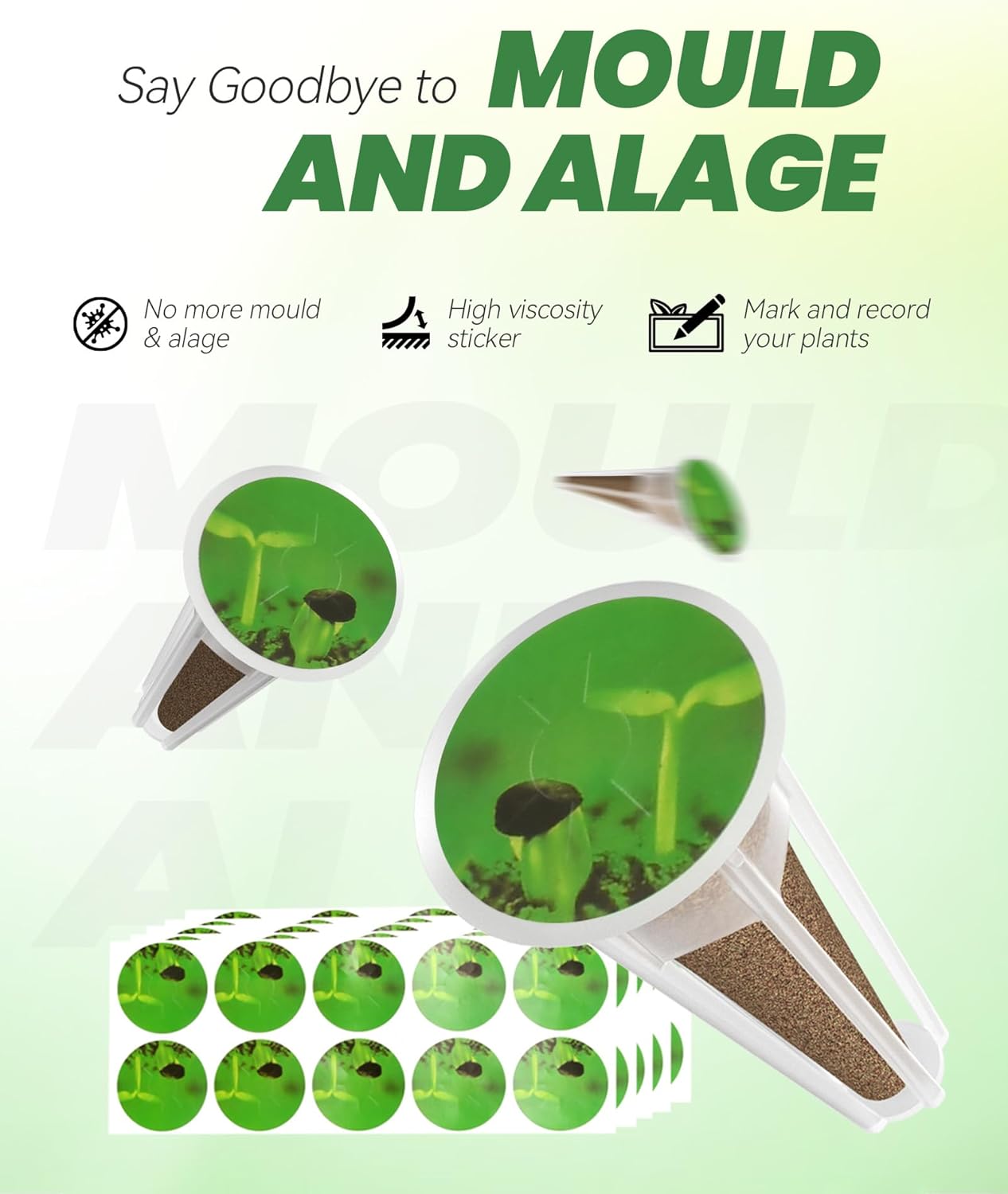 Thumbnail 4 de RAINPOINT 134PCS Hydroponic Pods Kit for Aerogarden 🌱