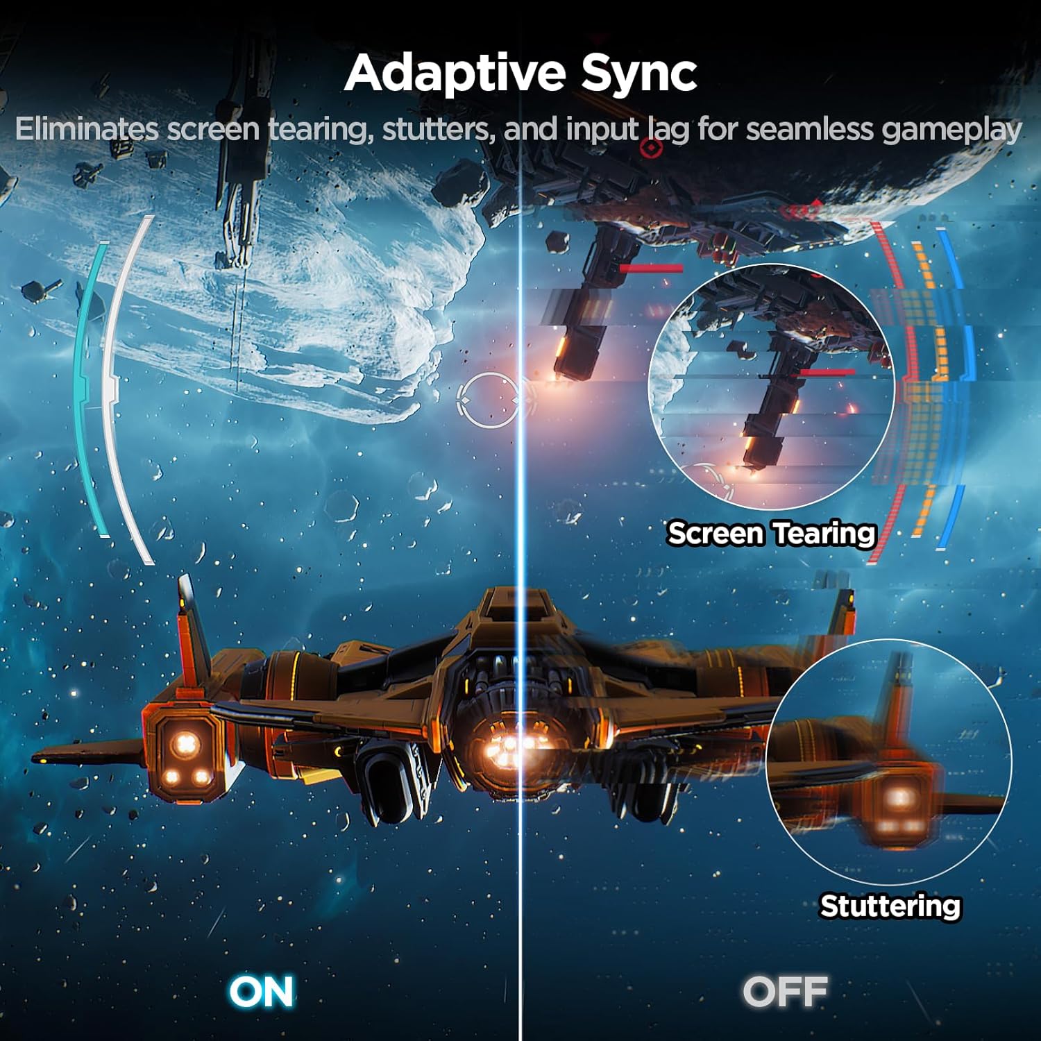 Thumbnail 3 de KOORUI 24E6CA 24-inch Curved Gaming Monitor (180Hz, FHD 1080p, 1500R, FreeSync Premium)