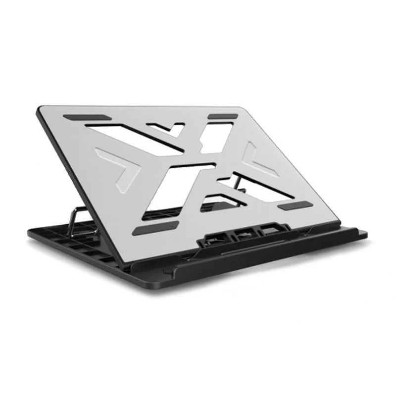 Detalle de Conceptronic Thana Ergo S: base refrigeradora de aluminio para portátil 15.6