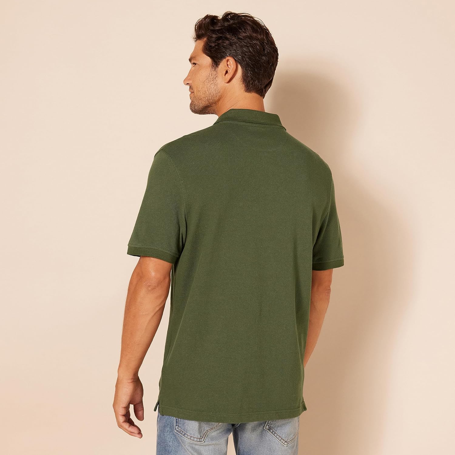 Thumbnail 1 de Amazon Essentials Herren Piqué-Poloshirt aus Baumwolle (Schmale Passform)