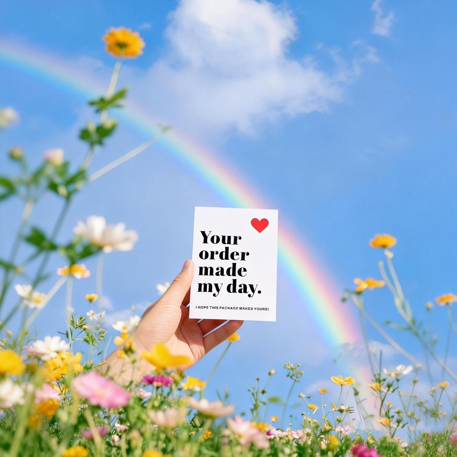 Detalle de Vagocom thank-you cards, 120-piece pack