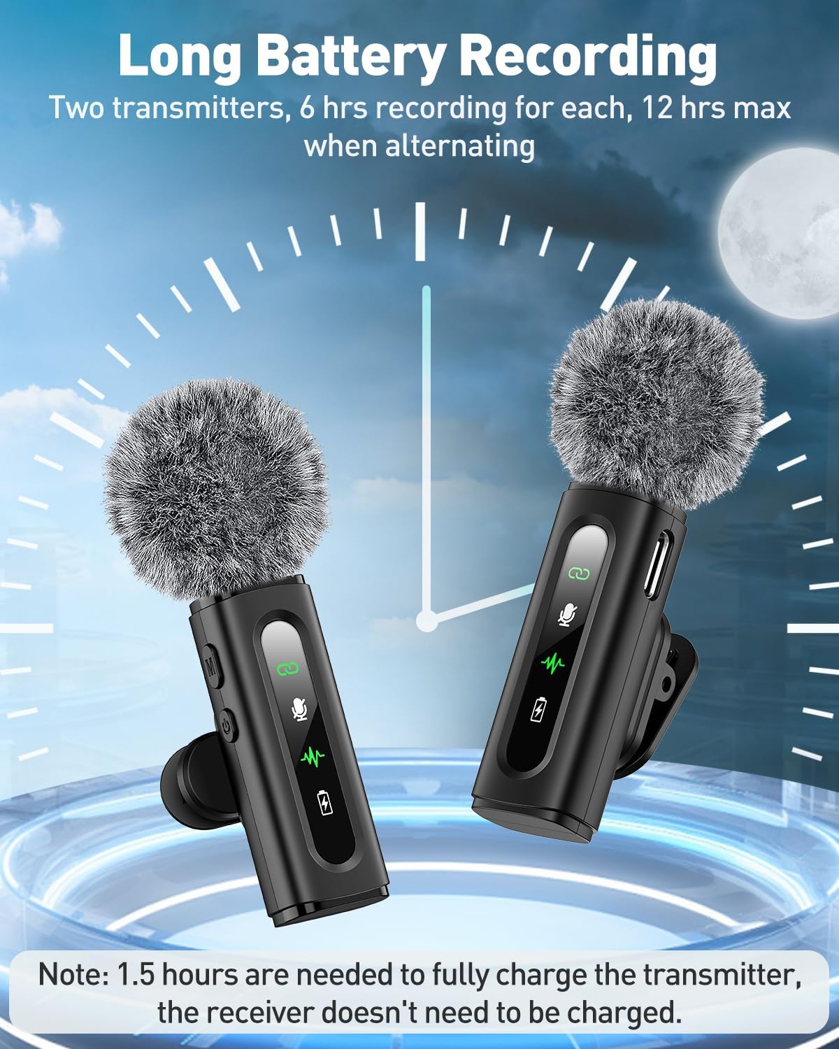 Thumbnail 5 de Unknown USB C Lavalier Microphone Wireless Mini Mic for Vlogging 🎤