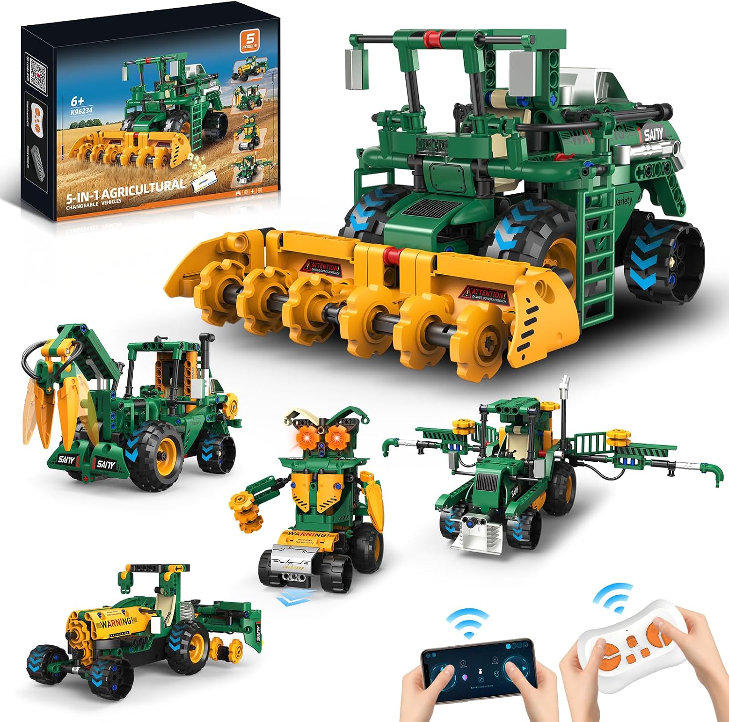 Detalle de Kiothdre 5 in 1 STEM Robot Kit