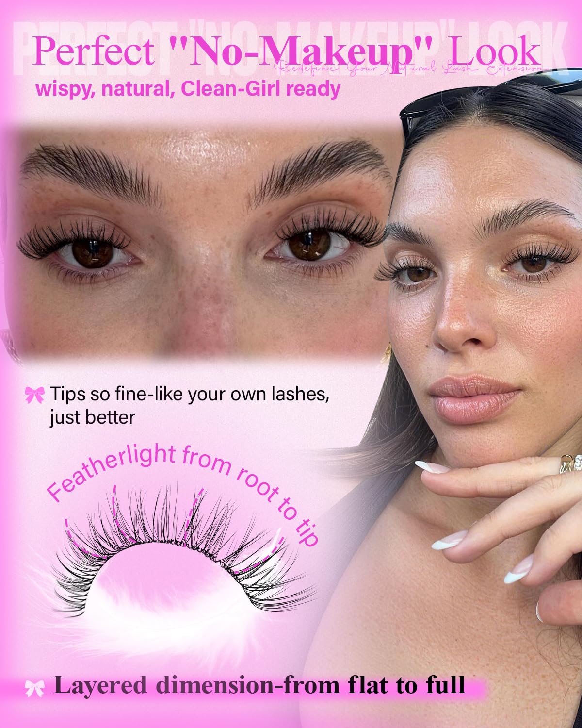 Detalle 2 de wtvane Wispy Lash Clusters Kit 8-16mm