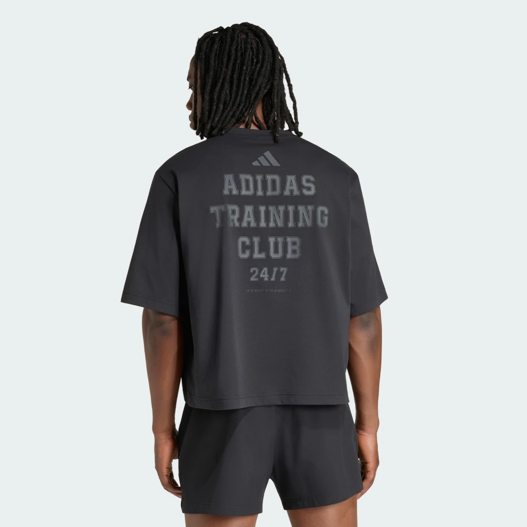 Thumbnail 1 de Camiseta manga corta D4T PrimeLift de Adidas – negro