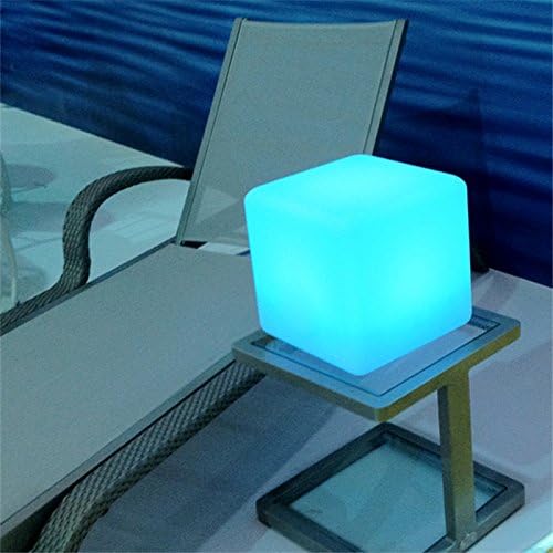 Detalle 2 de Mr.Go C100 8-Inch Rechargeable RGB LED Cube Light with Remote