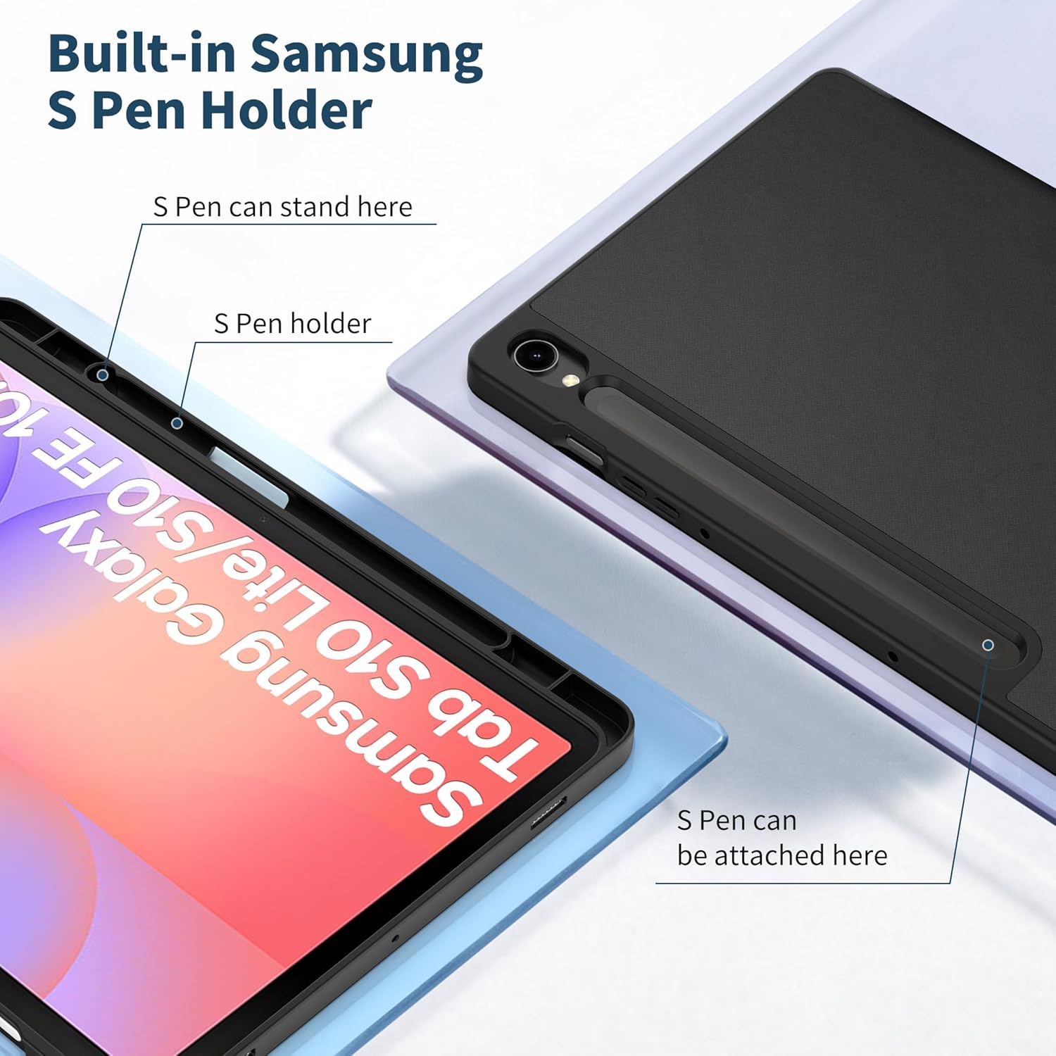 Thumbnail 2 de EasyAcc Hülle für Samsung Galaxy Tab S10 Lite 10,9" – Slim PU Leder