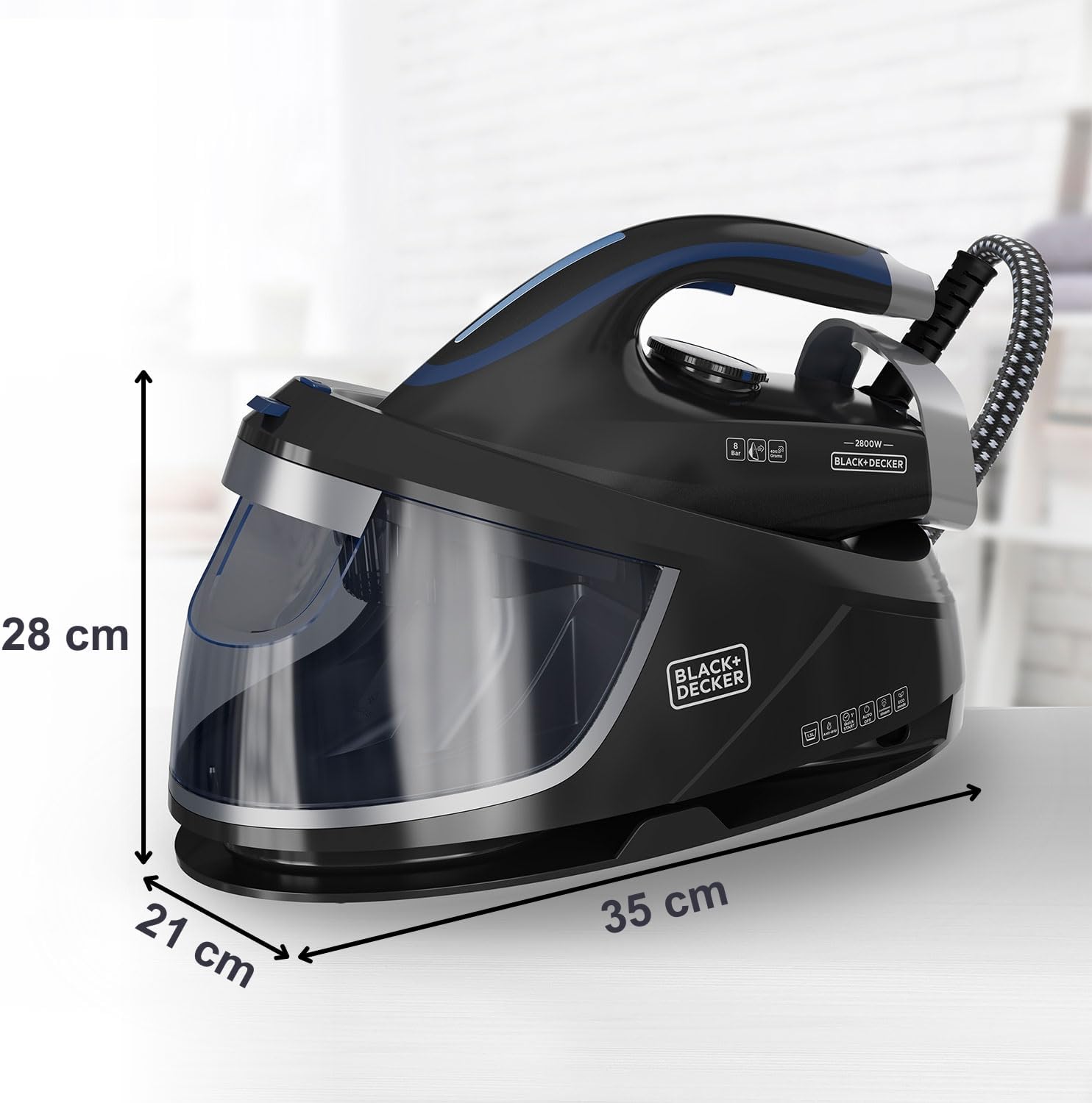 Thumbnail 6 de Black+Decker BXSS2800E ferro a caldaia