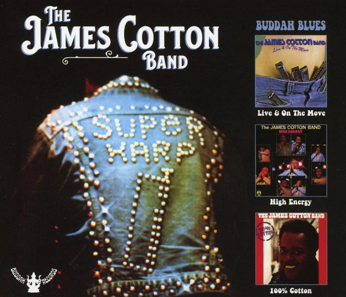 Detalle de Buddah Blues -Reissue- 2枚組CD、ジェームス・コットンの70年代3作品を収録