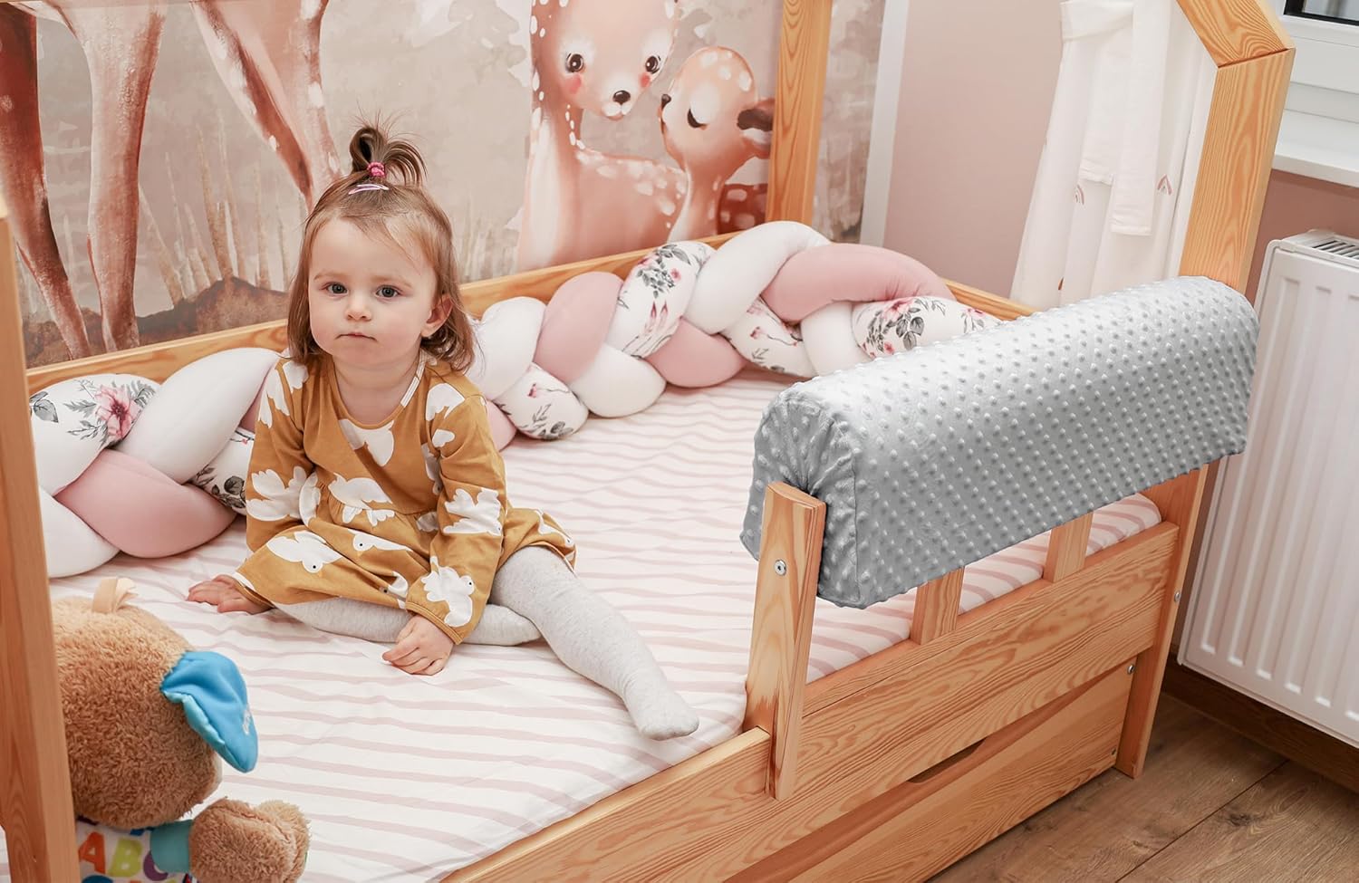 Thumbnail 4 de Totsy Baby Chichoneras Cuna 70 cm 🛡️ Protección para bebés