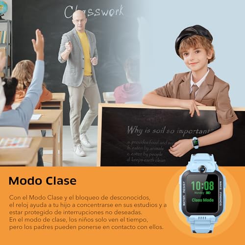 Thumbnail 6 de imoo Z7 Reloj Inteligente para Niño con GPS, Videollamada 4G y Resistencia IPX8 (rosado)