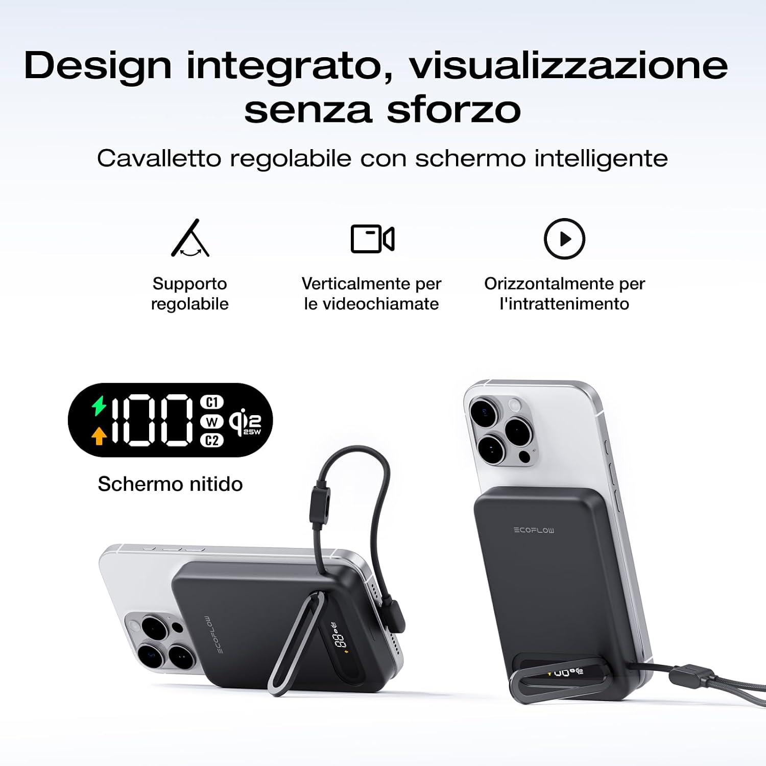 Detalle de EcoFlow RAPID Mag Qi2.2 Powerbank 10.000 mAh