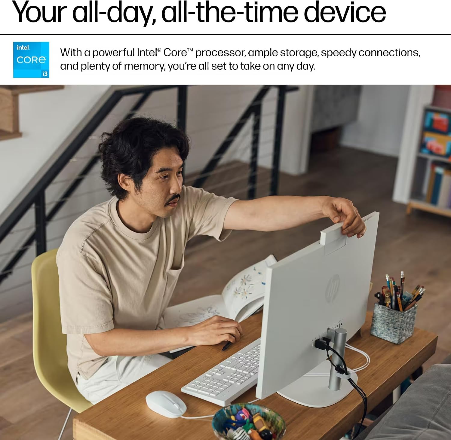 Detalle 2 de HP All-in-One Desktop 23.8-inch