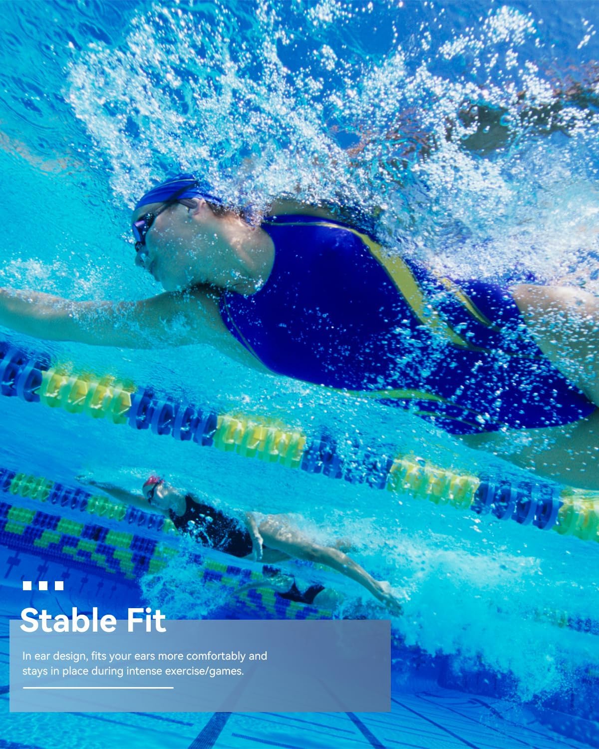 Thumbnail 6 de SANOTO Ecouteur Waterproof Natation intra-auriculaire MP3 8 Go, IPX8