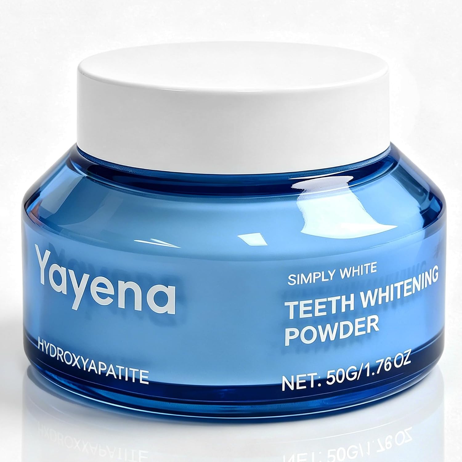 Detalle de Updated Design Teeth Whitening Powder with Hydroxyapatite, 50g