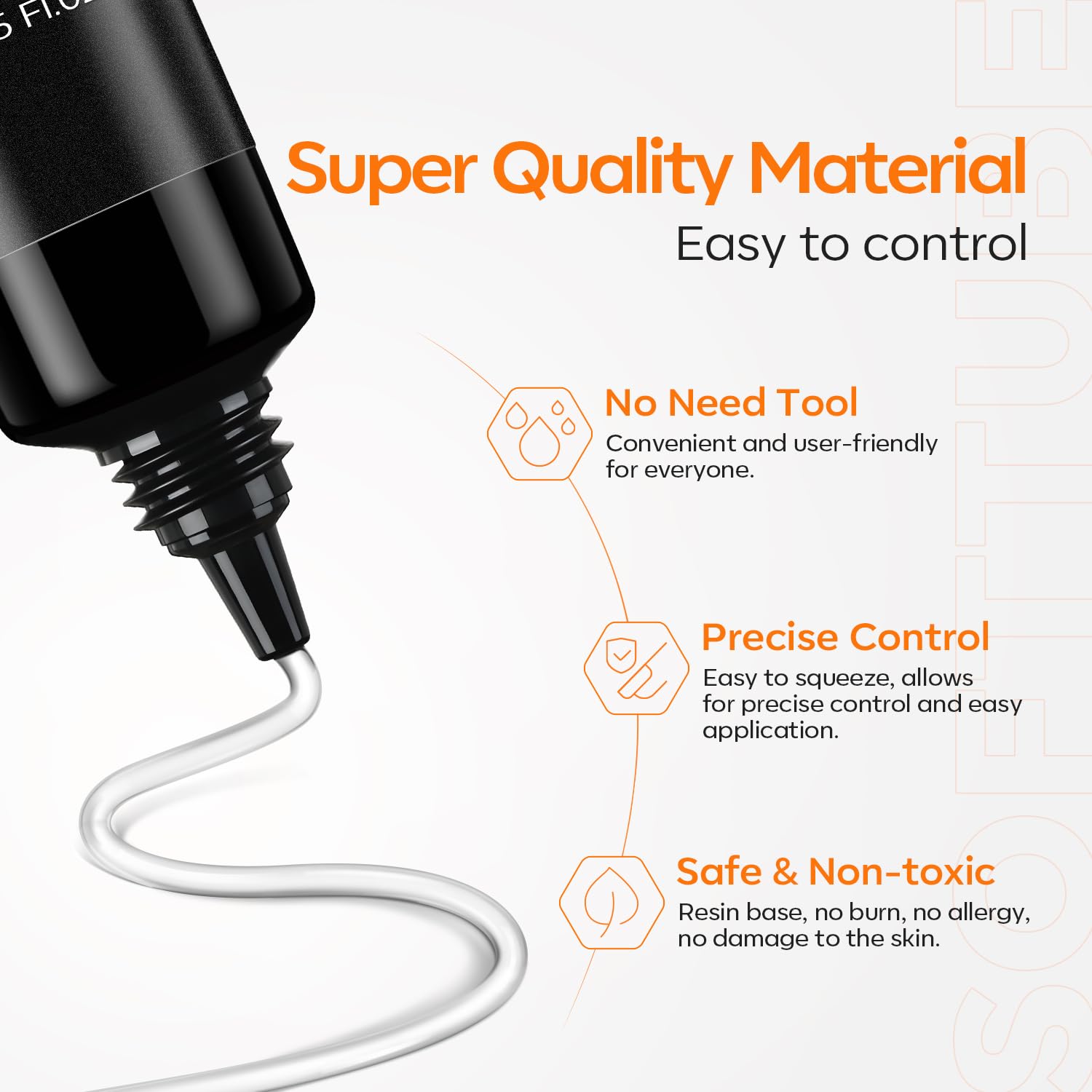 Detalle 2 de Modelones 3D Gel Nail Art Sculpting Glue