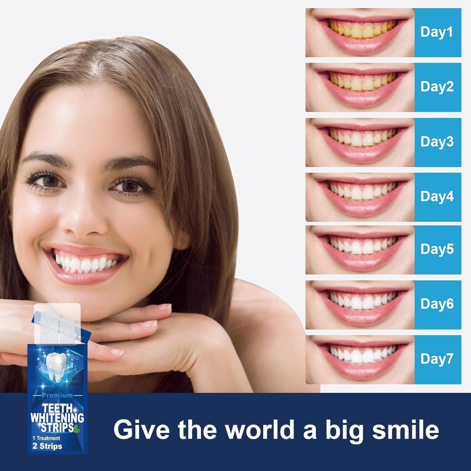 Thumbnail 6 de Strisce sbiancanti professionali 42 pezzi per denti