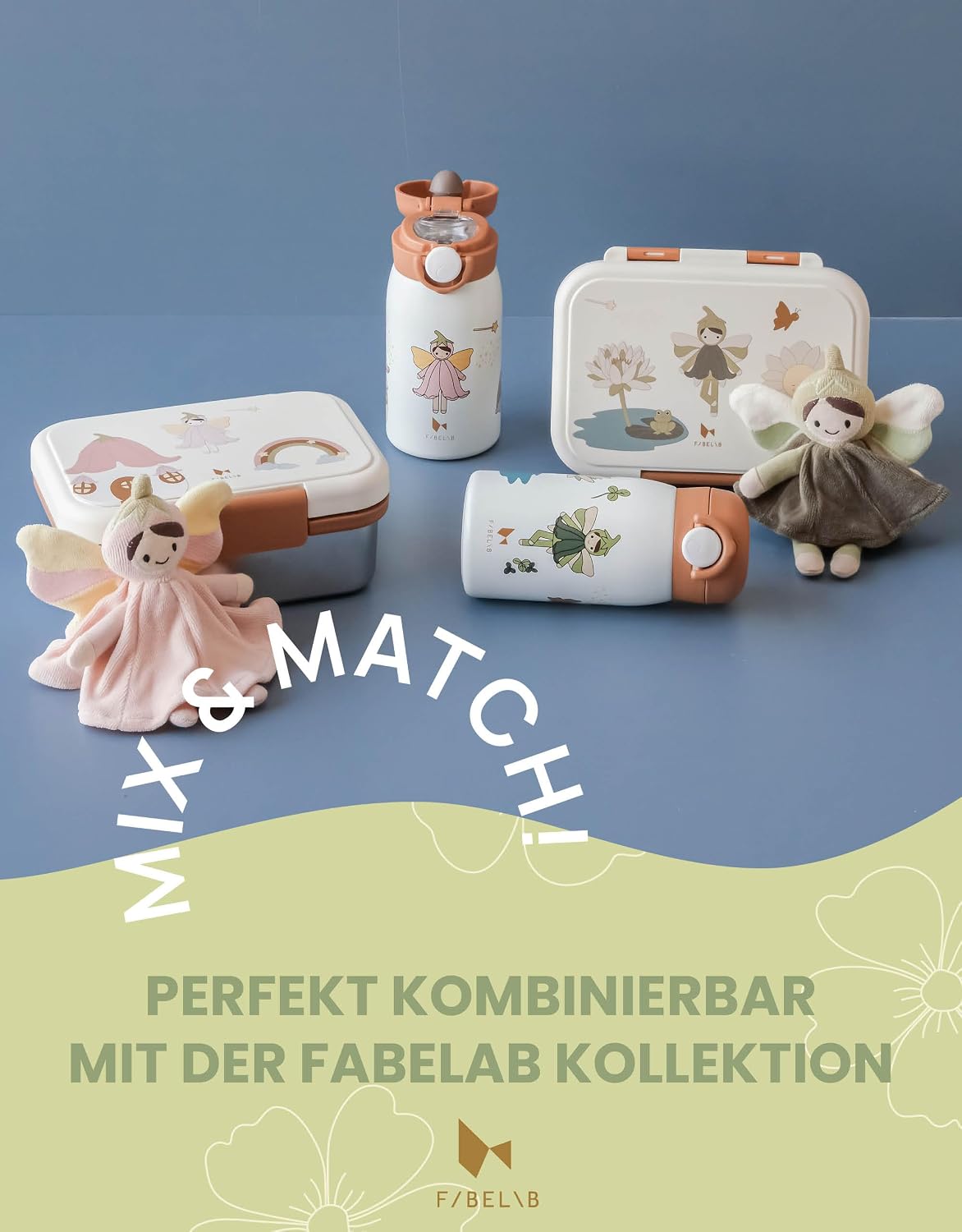 Thumbnail 5 de Fabelab Gourde Enfant 320 ml — Motif Planète, Acier Inox Sans BPA, Anti-Fuite