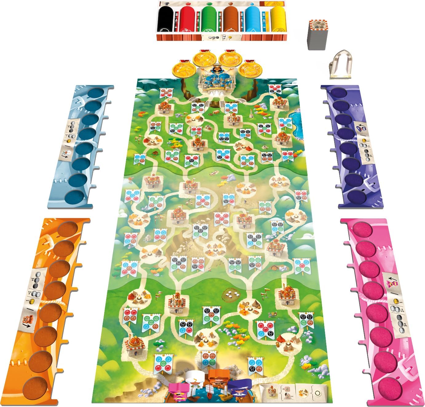 Detalle de Asmodee Splendor Kids – Space Cow : jeu de stratégie famille dès 6 ans (2 à 4 joueurs)